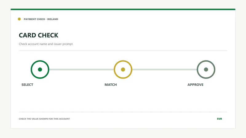 Google Wallet card selection and biometric approval